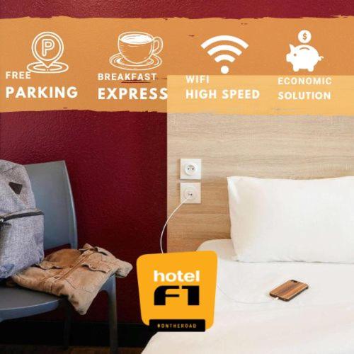 Habitación Side - Car para un máximo de 2 viajeros - Los Básicos #ontheroad del hotel Hotelf1 Perpignan Sud. Foto 13