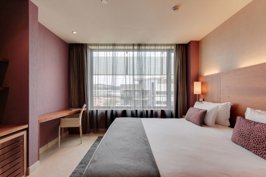 Habitación doble del hotel Badalona Tower. Foto 2