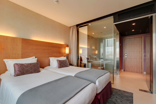 Habitación doble del hotel Badalona Tower. Foto 4