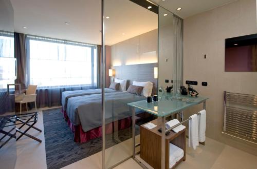 Habitación - 1 o 2 camas del hotel Badalona Tower. Foto 3