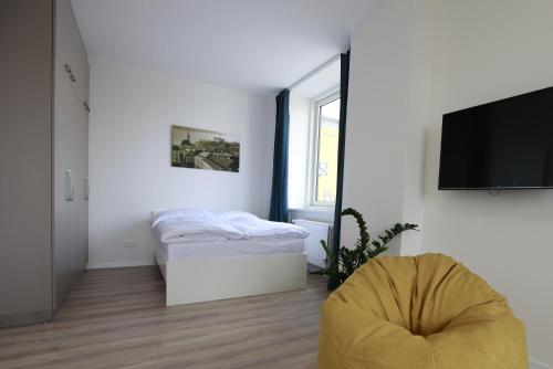Apartamento Con Cocina 1 habitación Sofá Cama incluido 1 Cama doble del hotel City Center Best Place Apartments. Foto 5