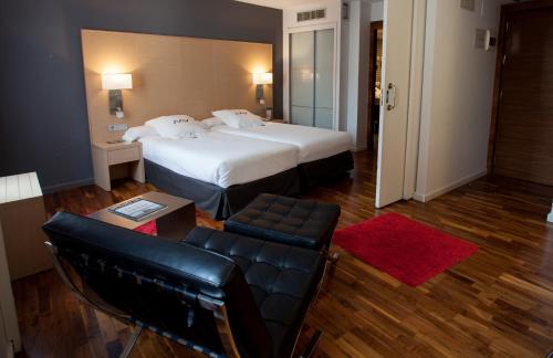 Habitación Deluxe del hotel Eurostars Marques De Vallejo