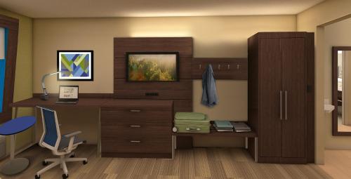 Habitación Estándar adaptada para personas con discapacidad - 2 camas grandes del hotel Holiday Inn Express Canton, An Ihg. Foto 3
