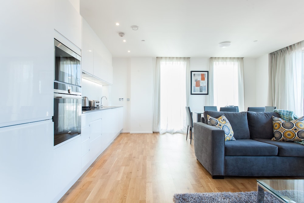 Apartamento superior, 3 habitaciones del hotel Clover Court by Aeria Apartments. Foto 4