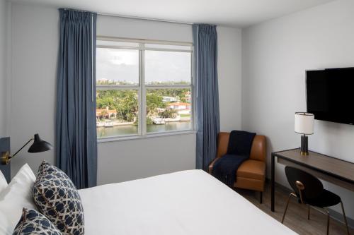 Habitación Deluxe con vistas a la ciudad - 1 cama extragrande del hotel Rendale Miami Beach