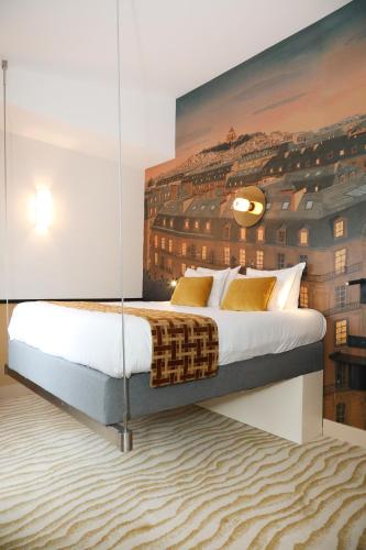 Habitación Doble Deluxe del hotel Five Boutique Paris Quartier Latin. Foto 3