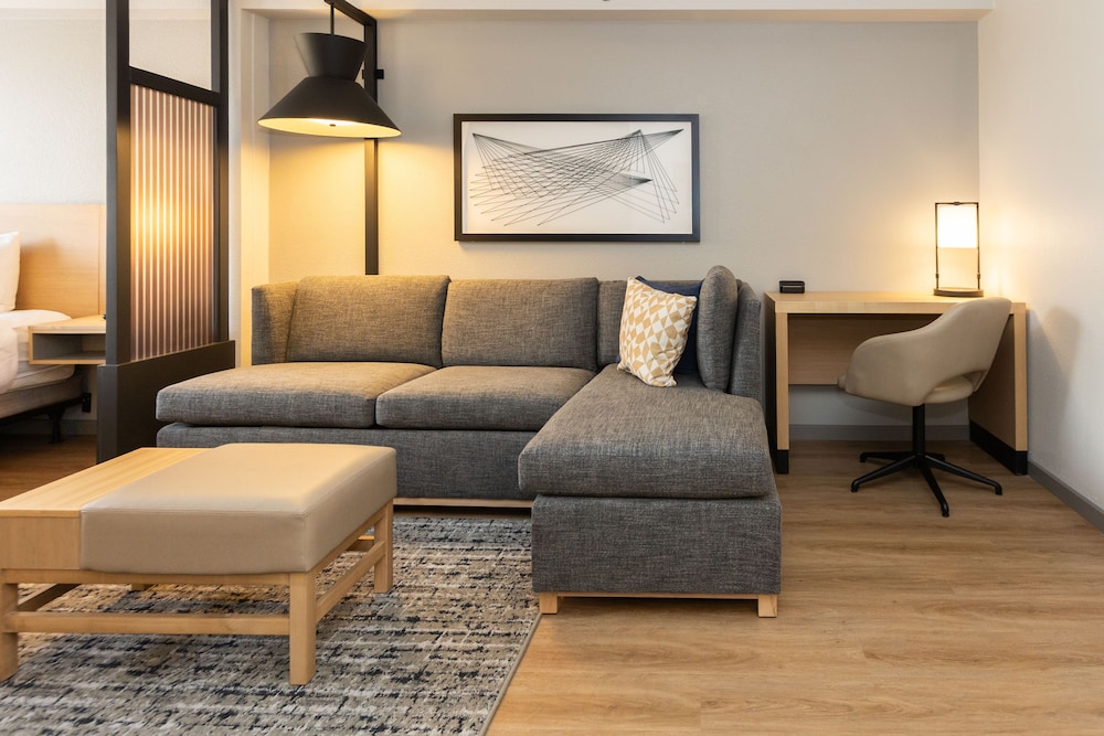 Habitación con cama King (con sofá cama) del hotel Hyatt Place Roanoke Airport/valley View Mall