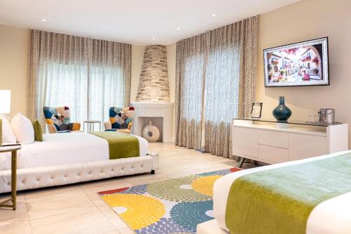 Double Queen Jr Suite del hotel Chesterfield Hotel y Suites. Foto 7