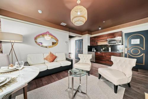 Suite Doble Deluxe de 1 dormitorio con cama grande del hotel Riviera South Beach, A South Beach Group. Foto 1