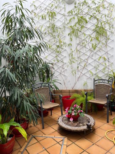 Habitación Doble - 2 camas del hotel Un Patio Al Sur. Foto 1