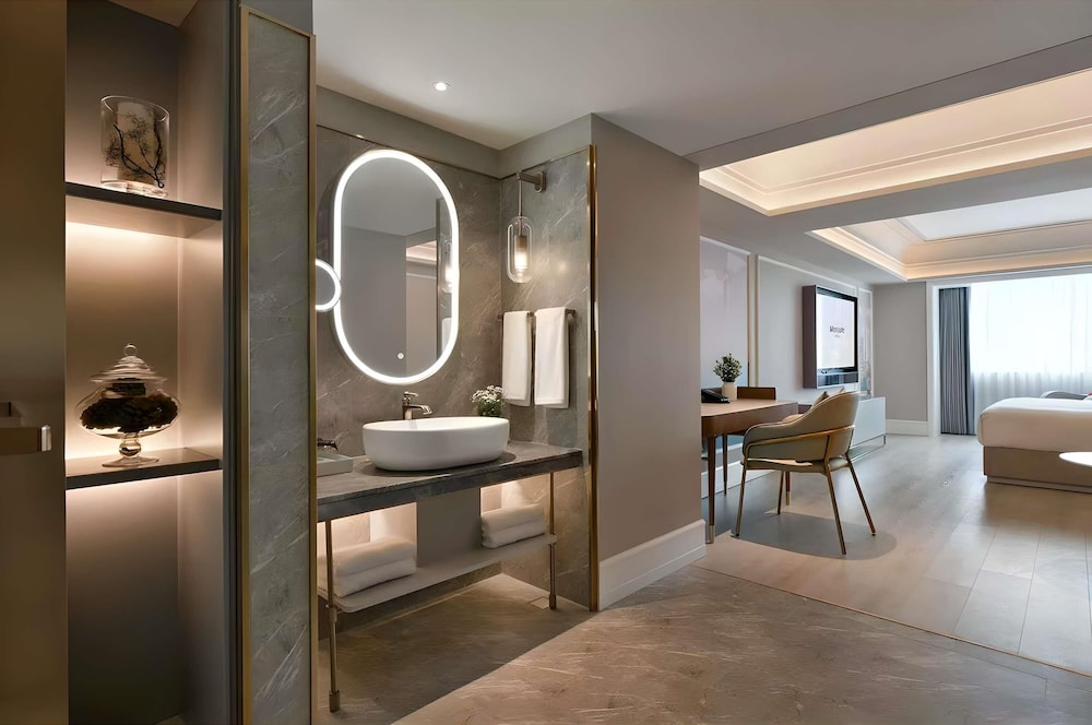 Habitación Deluxe, 1 cama de matrimonio grande del hotel Mercure Chengdu Jinniu Wanda Plaza