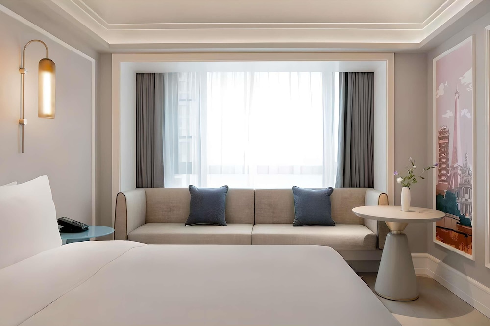 Habitación estándar, 1 cama de matrimonio grande del hotel Mercure Chengdu Jinniu Wanda Plaza. Foto 1