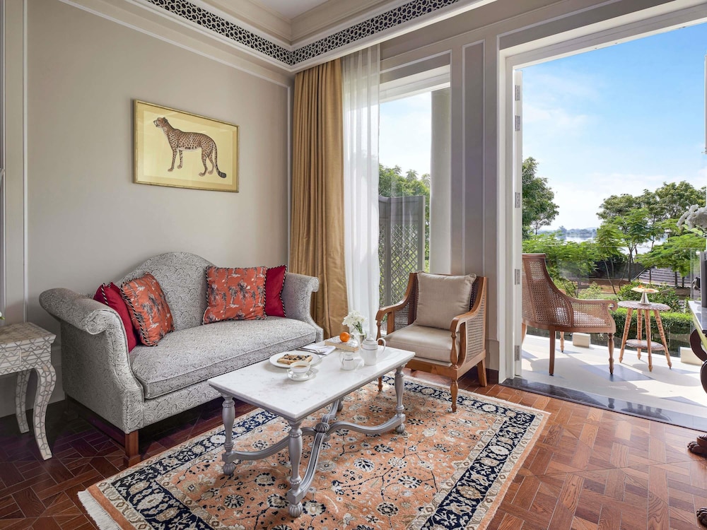 Raffles, Suite, 1 cama doble del hotel Raffles Udaipur. Foto 5