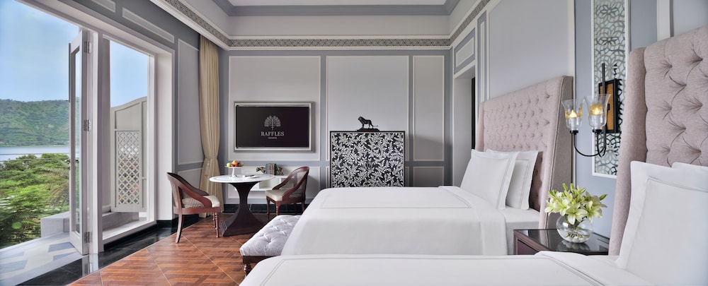 Habitación Signature, 2 camas individuales, balcón (Flamingo) del hotel Raffles Udaipur. Foto 1