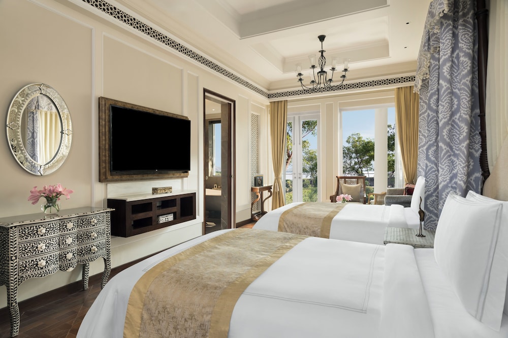 Habitación Signature, 2 camas individuales, balcón (Flamingo) del hotel Raffles Udaipur. Foto 4