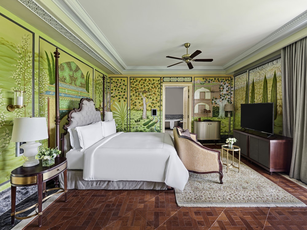 Raffles, Suite presidencial, 1 cama de matrimonio grande del hotel Raffles Udaipur. Foto 2