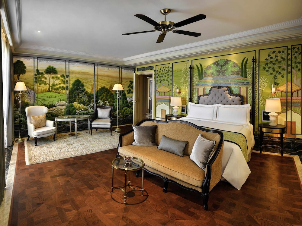 Raffles, Suite presidencial, 1 cama de matrimonio grande del hotel Raffles Udaipur. Foto 8