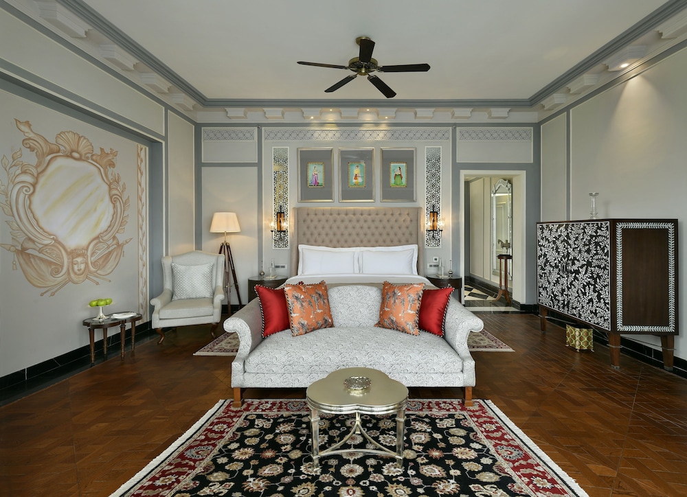 Habitación Signature, 1 cama de matrimonio grande (Flamingo, with Garden) del hotel Raffles Udaipur. Foto 1