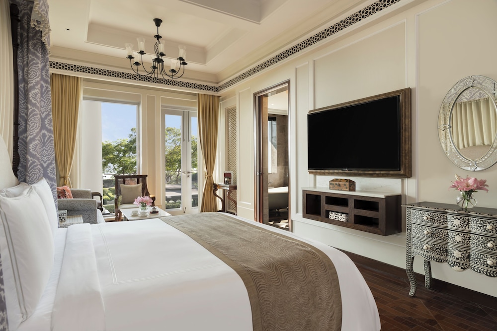 Habitación Signature, 1 cama de matrimonio grande (Flamingo, with Garden) del hotel Raffles Udaipur. Foto 3