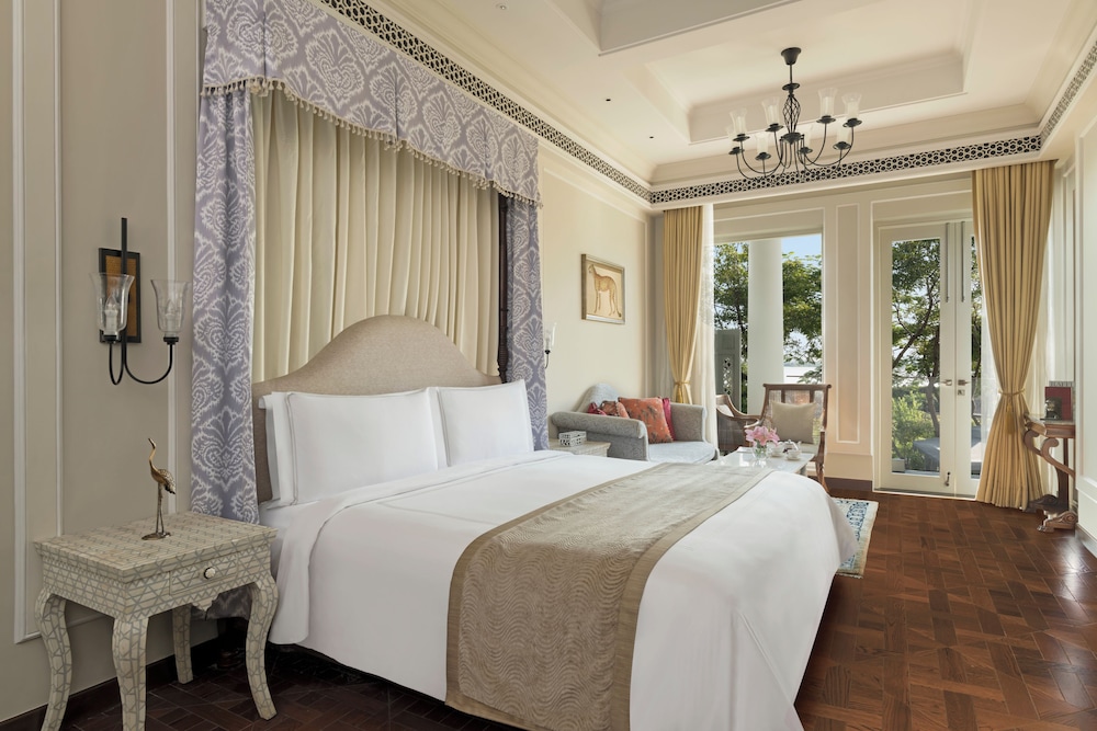 Habitación Signature, 1 cama de matrimonio grande (Flamingo, with Garden) del hotel Raffles Udaipur. Foto 4