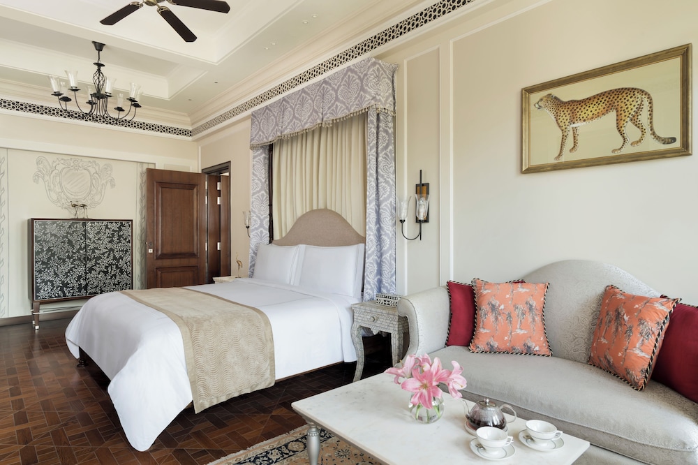 Habitación Signature, 1 cama de matrimonio grande (Flamingo, with Garden) del hotel Raffles Udaipur. Foto 5