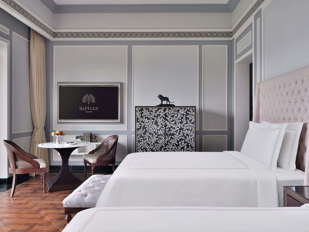 Habitación Signature, 1 cama de matrimonio grande (Flamingo, with Garden) del hotel Raffles Udaipur. Foto 12