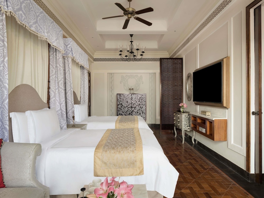 Habitación Signature con 2 camas individuales, 2 camas individuales (Flamingo, with Garden) del hotel Raffles Udaipur. Foto 6