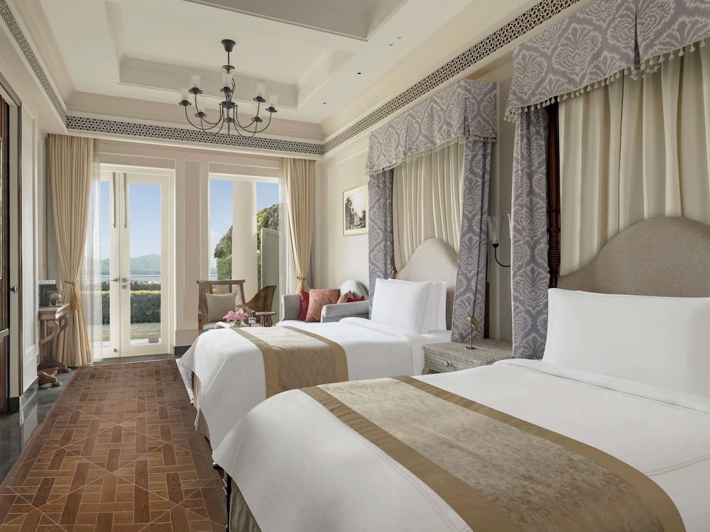 Habitación Signature con 2 camas individuales, 2 camas individuales (Flamingo, with Garden) del hotel Raffles Udaipur. Foto 7