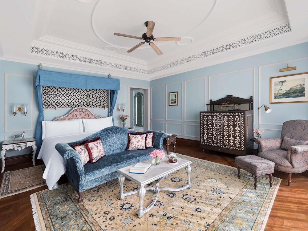 Habitación Signature, junto al lago del hotel Raffles Udaipur. Foto 11