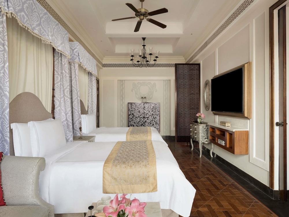 Habitación Signature con 2 camas individuales, 2 camas individuales (Flamingo, with Garden) del hotel Raffles Udaipur. Foto 14