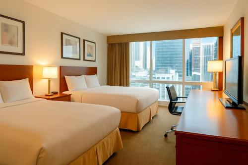 Suite Lujo Con Vistas 2 Camas queen del hotel Holiday Inn Manhattan View