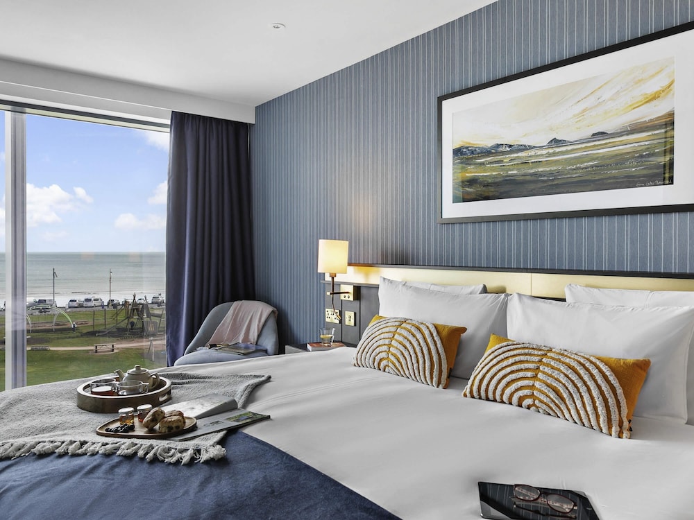 Habitación Superior Privilege con 1 cama doble con vistas a la bahía del hotel Mercure Paignton
