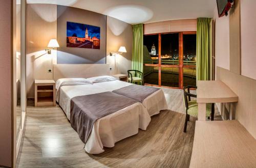 Habitación Doble con vistas del hotel Spa Río Ucero