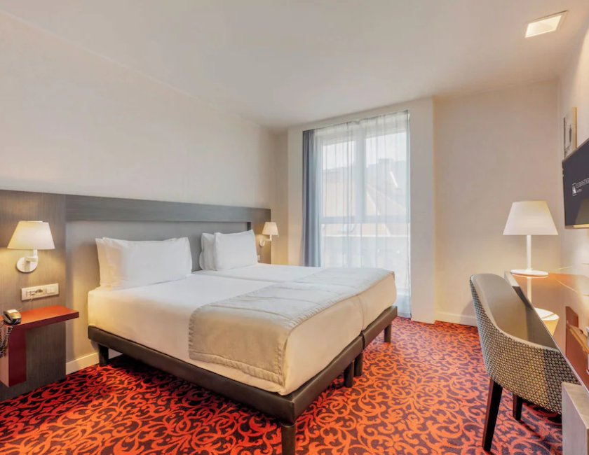 Habitación Deluxe del hotel Eurostars Palazzo Zichy