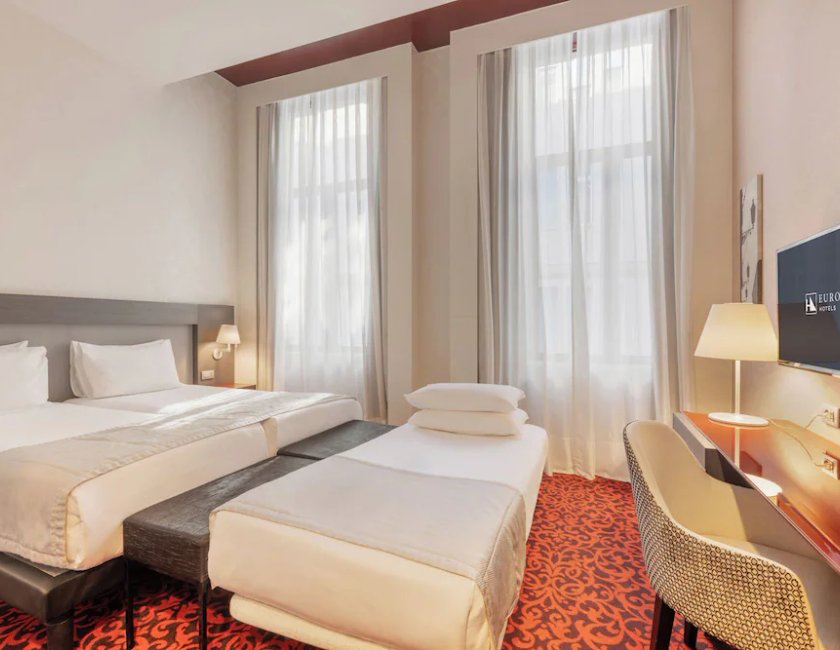 Habitación Deluxe (Cama Supletoria) del hotel Eurostars Palazzo Zichy