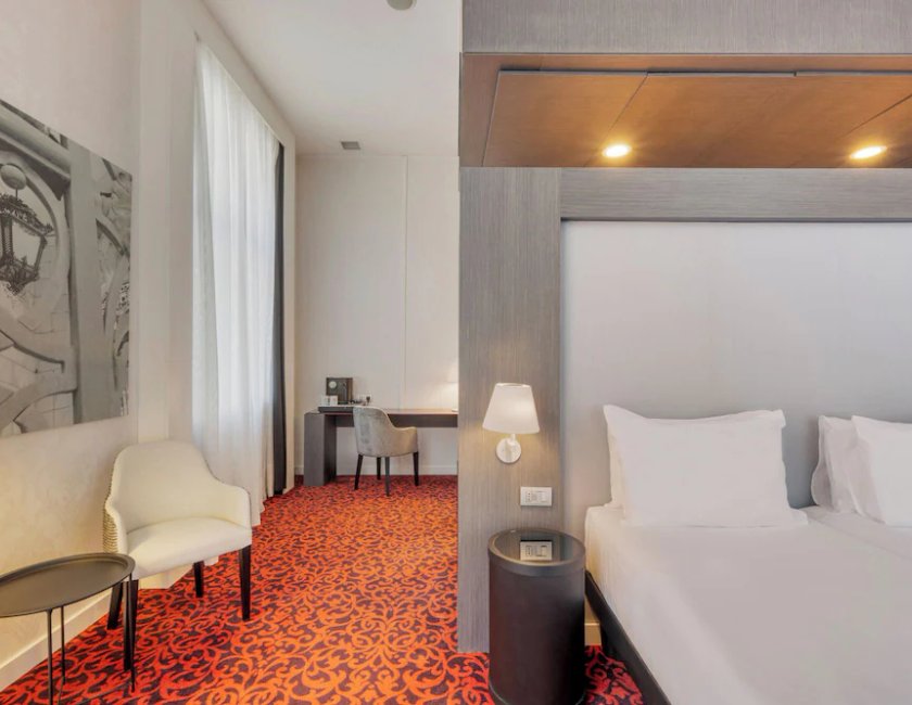 Suite Junior del hotel Eurostars Palazzo Zichy. Foto 2