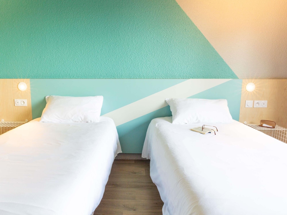 Habitación estándar con 2 camas individuales del hotel Ibis Budget Tours Sud
