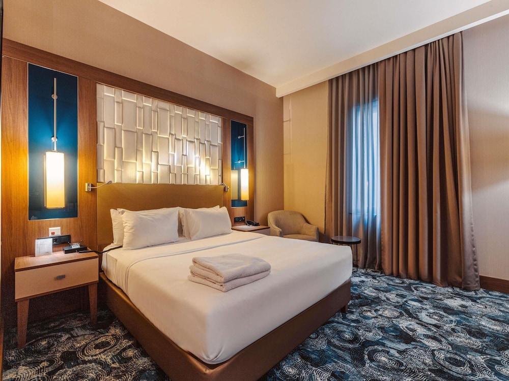 Habitación Estándar con 1 cama doble para huéspedes con discapacidad del hotel Tbilisi Philharmonic By Mercure