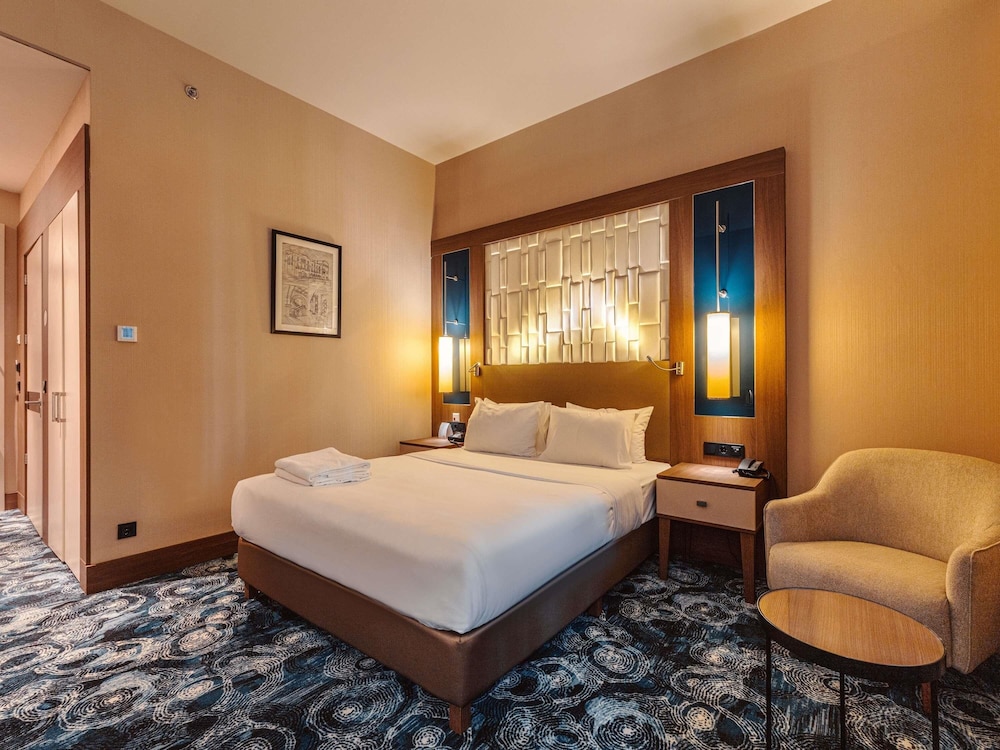 Habitación Estándar con 1 cama doble para huéspedes con discapacidad del hotel Tbilisi Philharmonic By Mercure. Foto 2