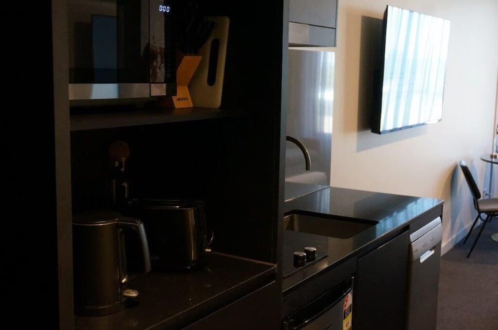 Estudio King con Cocina del hotel Mantra Tonsley Adelaide. Foto 1