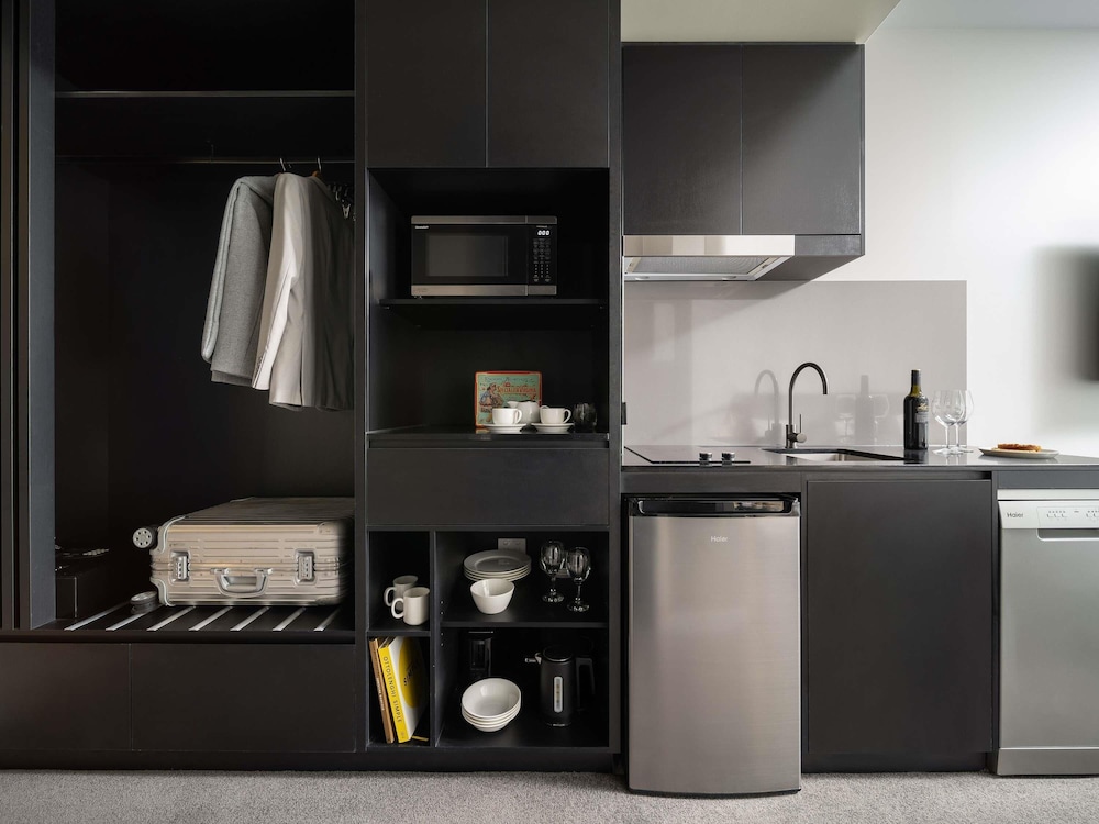 Estudio King con Cocina del hotel Mantra Tonsley Adelaide. Foto 4