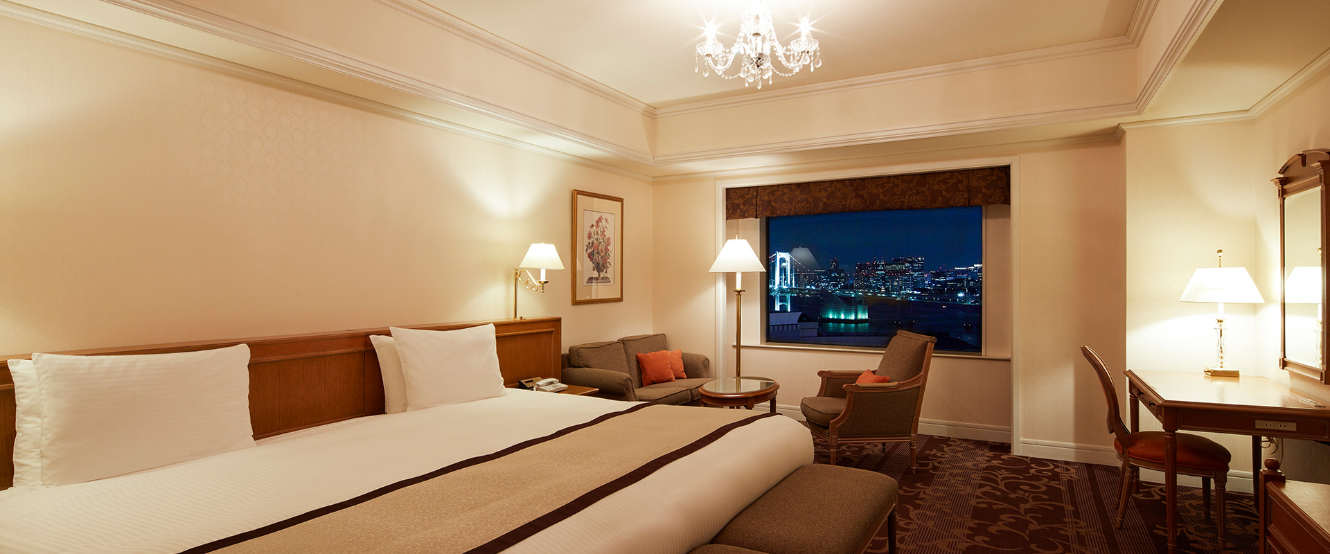 Luxury Grand room del hotel Grand Nikko Tokyo Daiba