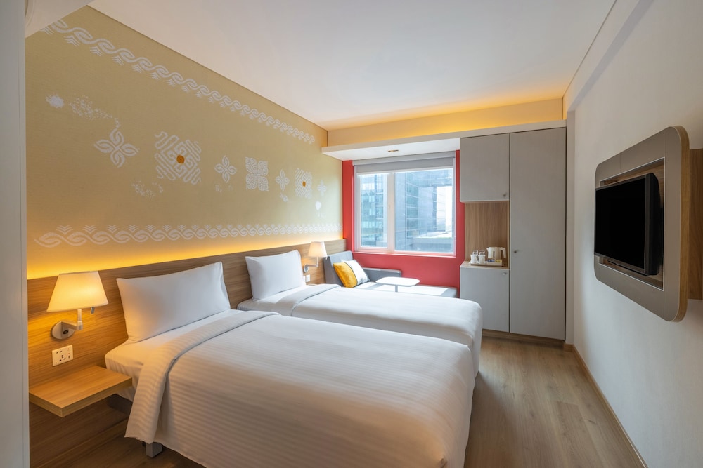 Habitación Twin Estándar del hotel Ibis Thane. Foto 2