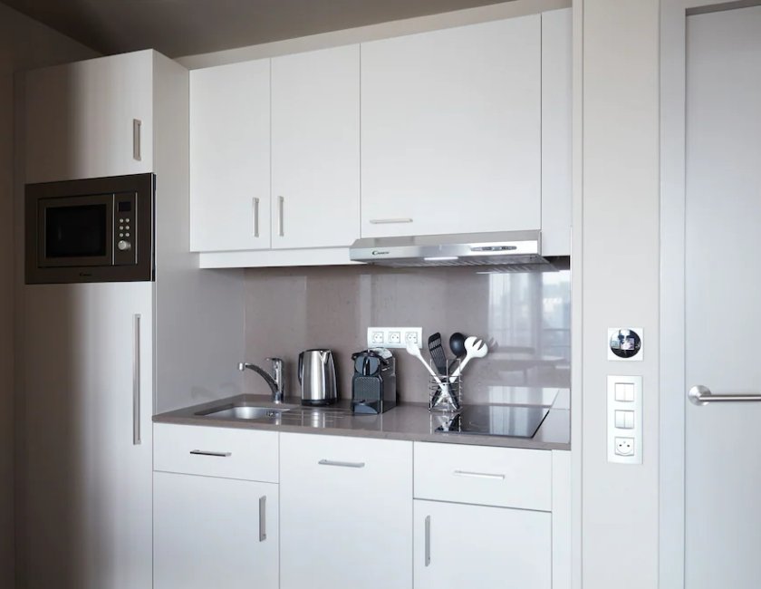 Estudio Superior 1 Cama doble kitchenette del hotel Aparthotel Adagio Toulouse Centre La Grave