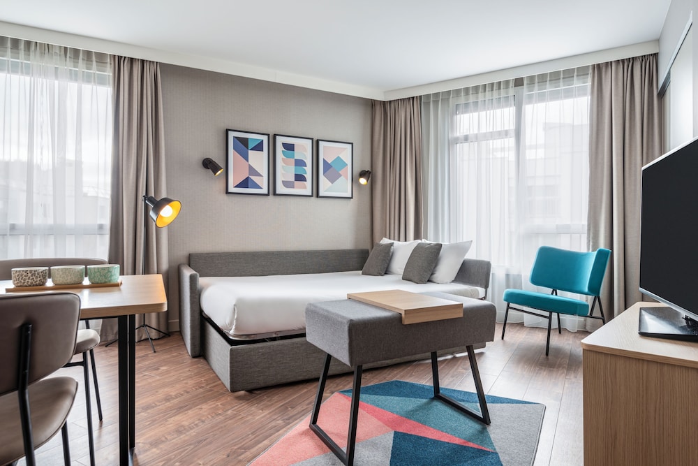 Apartamento de 1 dormitorio del hotel Aparthotel Adagio Toulouse Centre La Grave. Foto 10