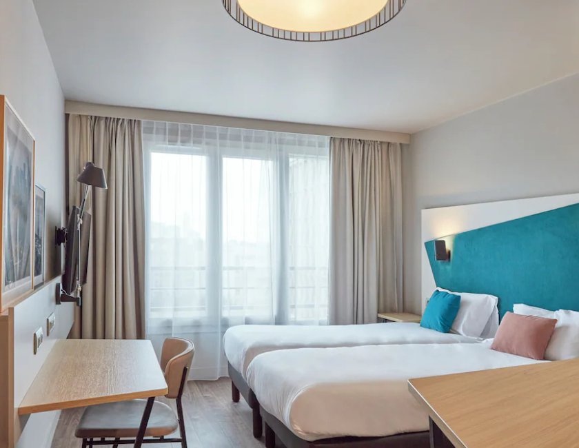 Estudio 1 Cama doble kitchenette del hotel Aparthotel Adagio Toulouse Centre La Grave. Foto 1