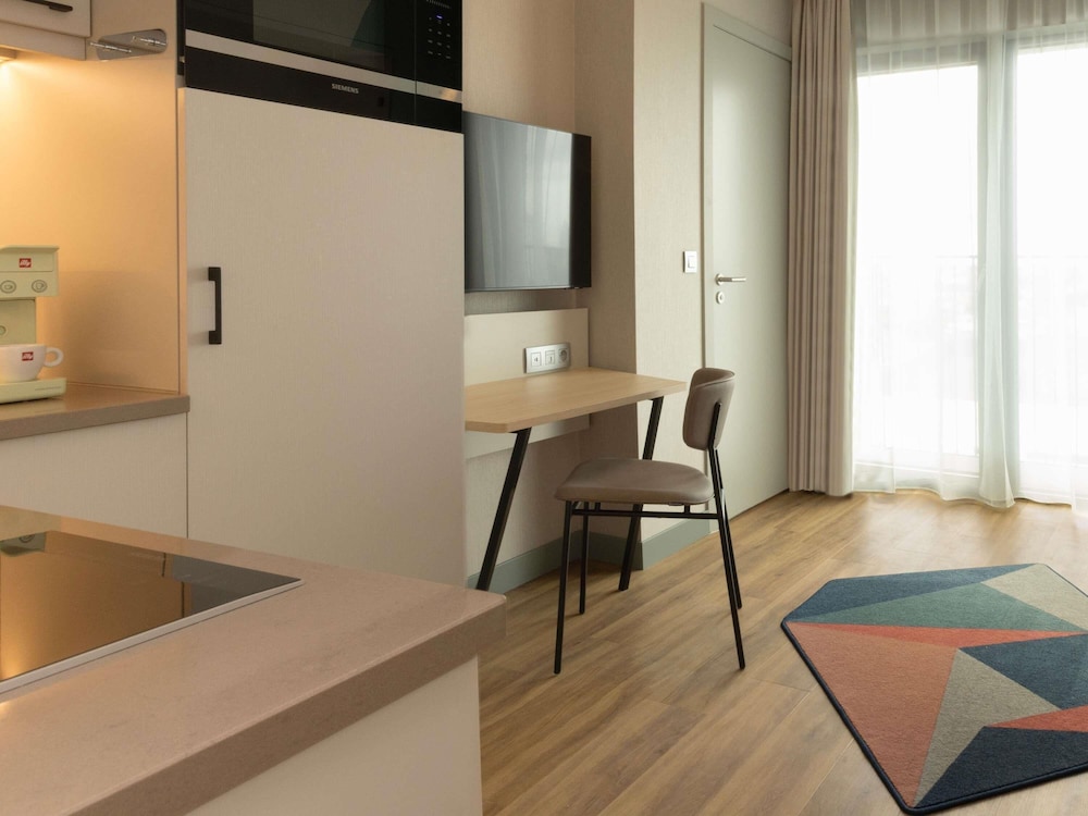 Estudio, 1 cama doble del hotel Adagio Antwerp City Center
