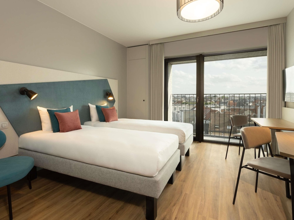 Estudio, 2 camas individuales del hotel Adagio Antwerp City Center