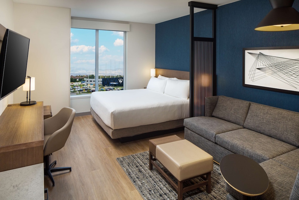 Planta alta | Cama king (más sofá - cama) del hotel Hyatt Place Boise/meridian