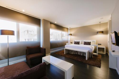Suite del hotel Pcm Forum Alcalá